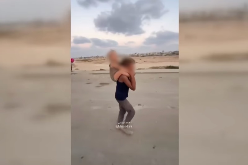 video gaza bambino
